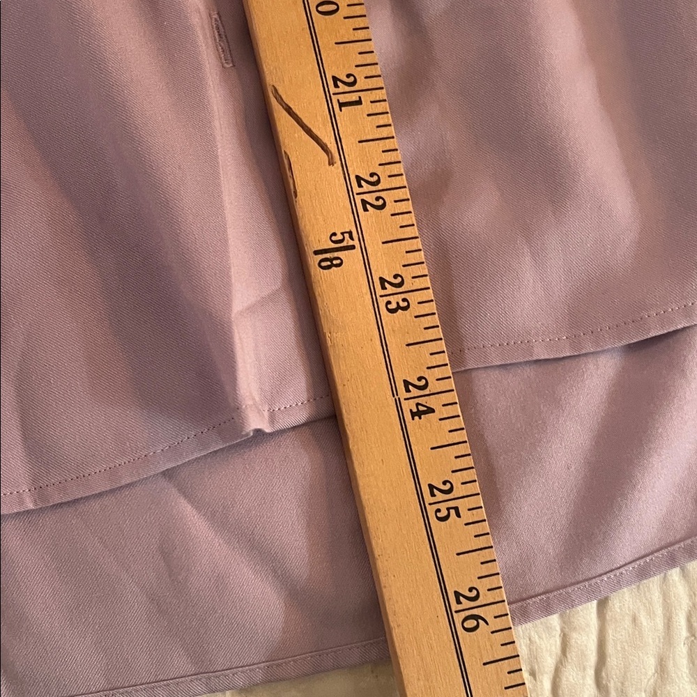 Uniqlo Women's Light Purple Button-Down Shirt - Picture 6 of 6